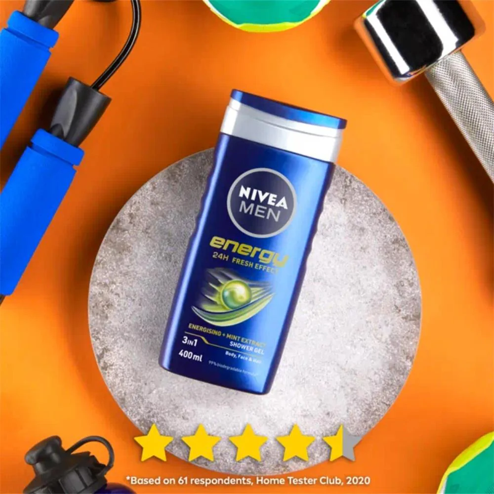 Nivea Men Shower Energy 400ml - Image 2