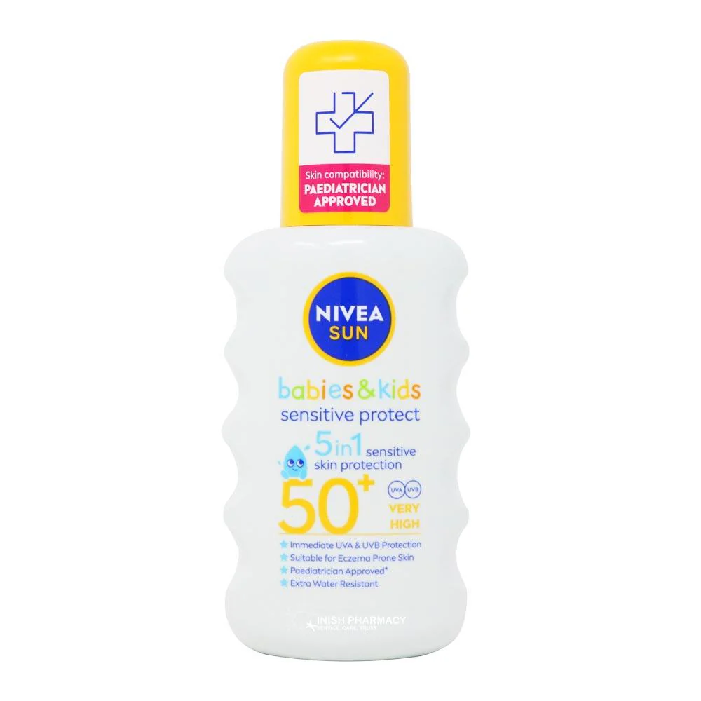 Nivea Sun Kids Protect & Sensitive Spray SPF50 200ml