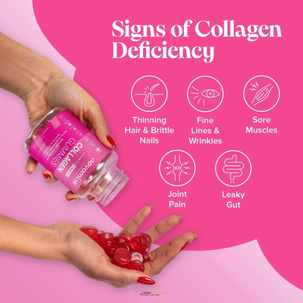Novomins Nutrition Collagen Gummies 60 Pack - Image 4