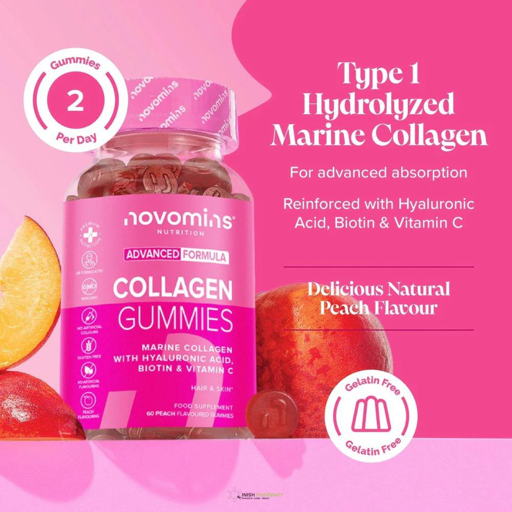 Novomins Nutrition Collagen Gummies 60 Pack - Image 5