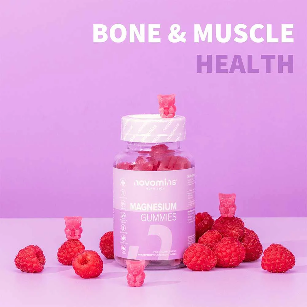 Novomins Nutrition Magnesium Gummies 60 Pack - Image 3