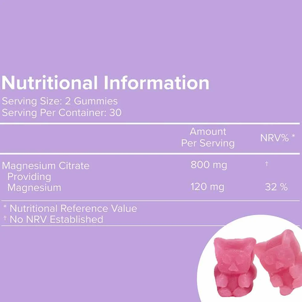 Novomins Nutrition Magnesium Gummies 60 Pack - Image 8