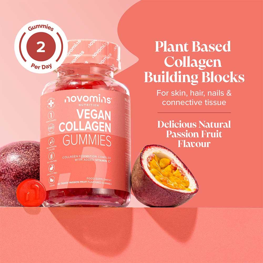 Novomins Nutrition Vegan Collagen Gummies 60 Pack - Image 2