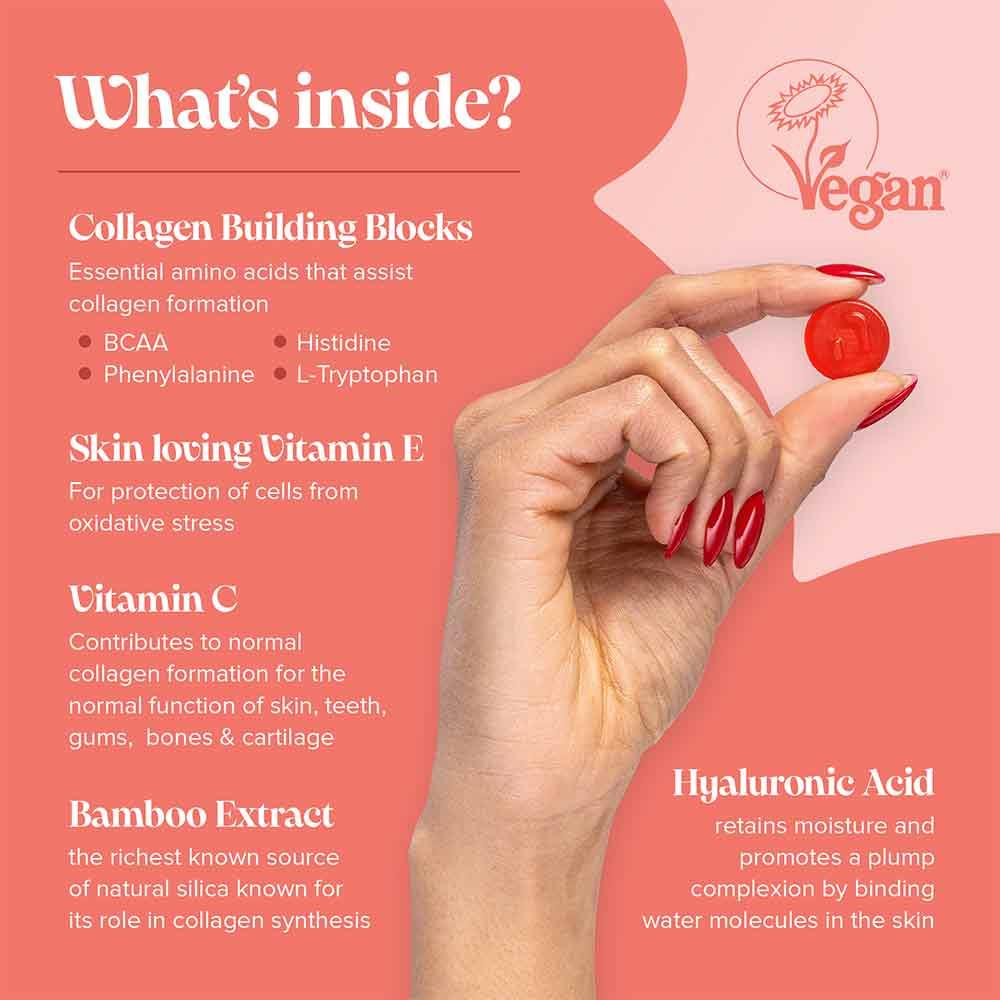 Novomins Nutrition Vegan Collagen Gummies 60 Pack - Image 3