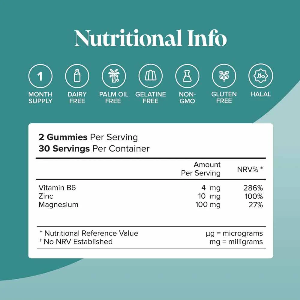 Novomins Nutrition Zinc &  Magnesium Gummies 60 Pack - Image 5