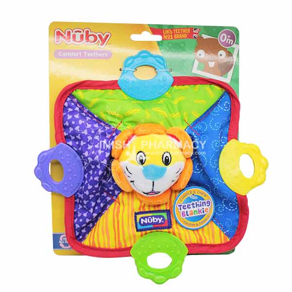 Nuby Teething Blankie 0m+