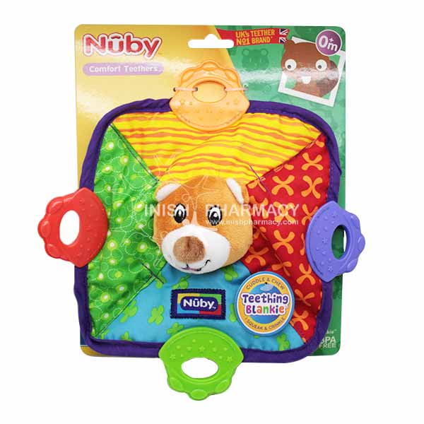 Nuby Teething Blankie 0m+ - Image 2