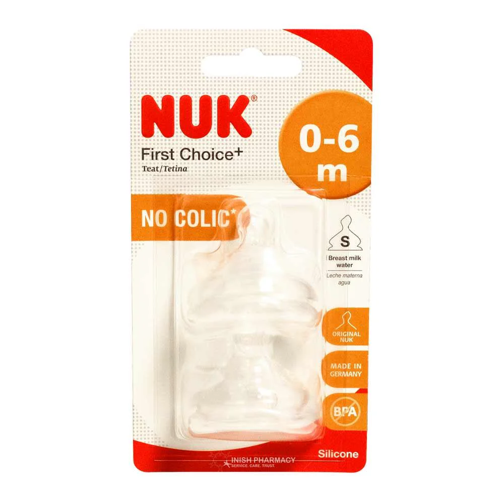 NUK First Choice Silicone Teat Twin Pack - Image 2