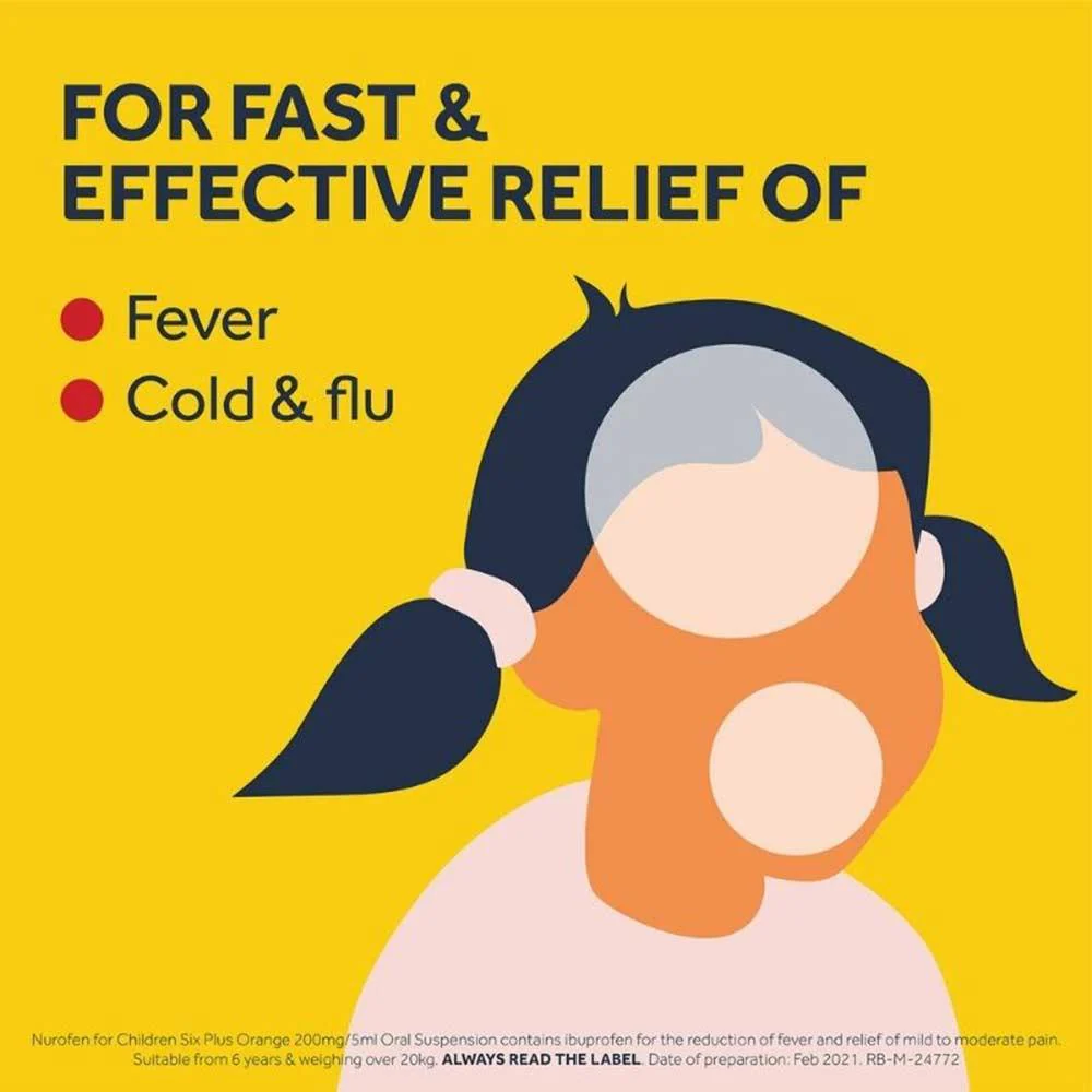 Nurofen For Children Six Plus Orange - Image 6
