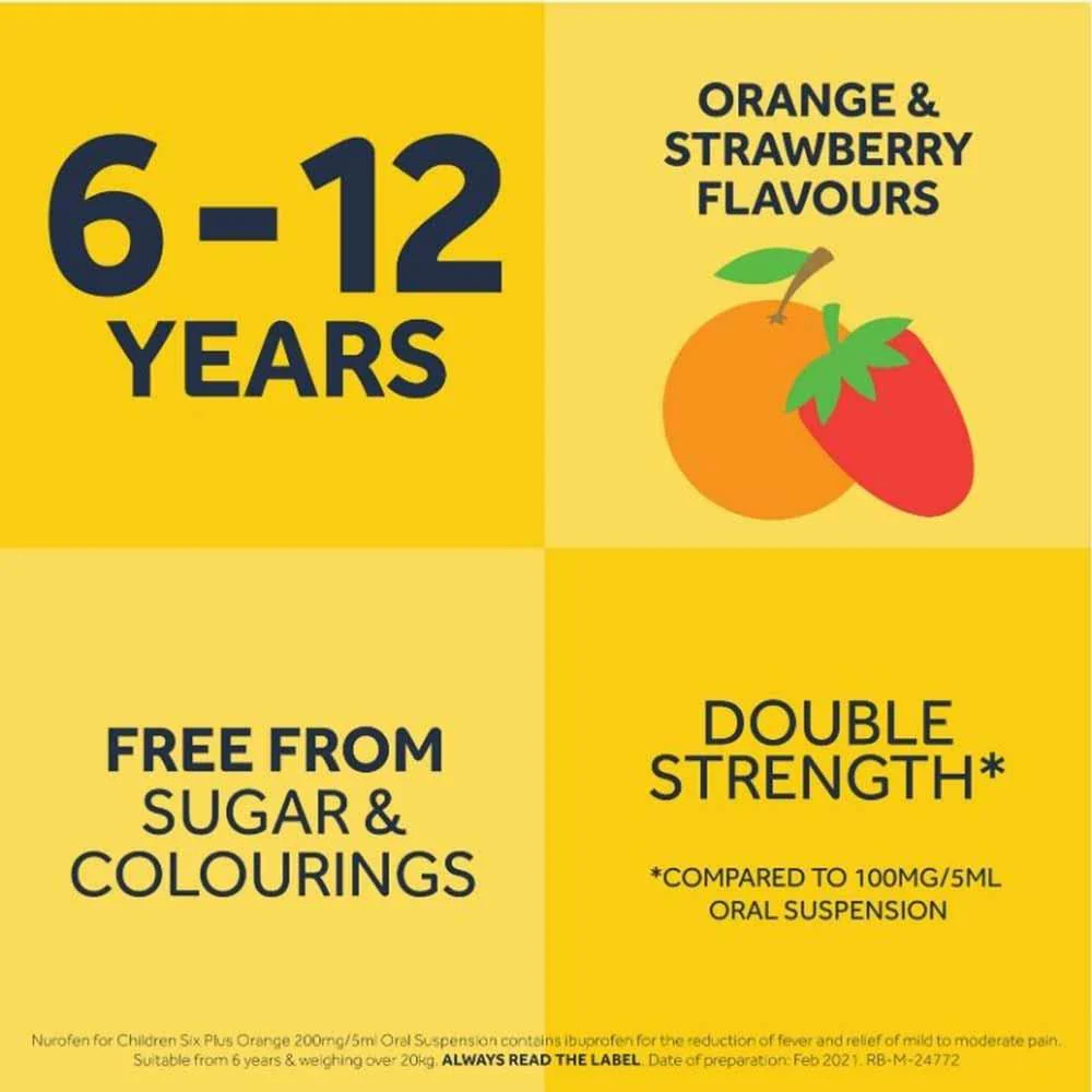 Nurofen For Children Six Plus Orange - Image 7