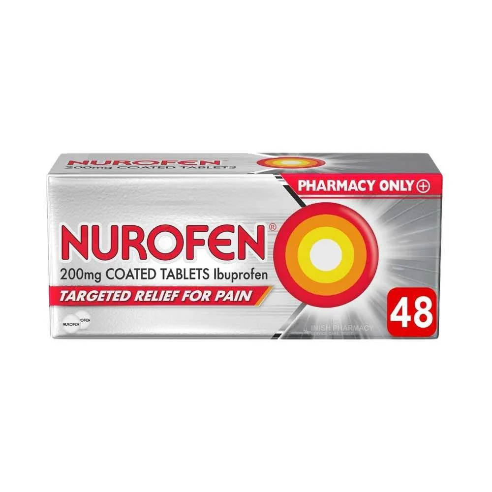 Nurofen Ibuprofen 200mg Coated Tablets - Image 3