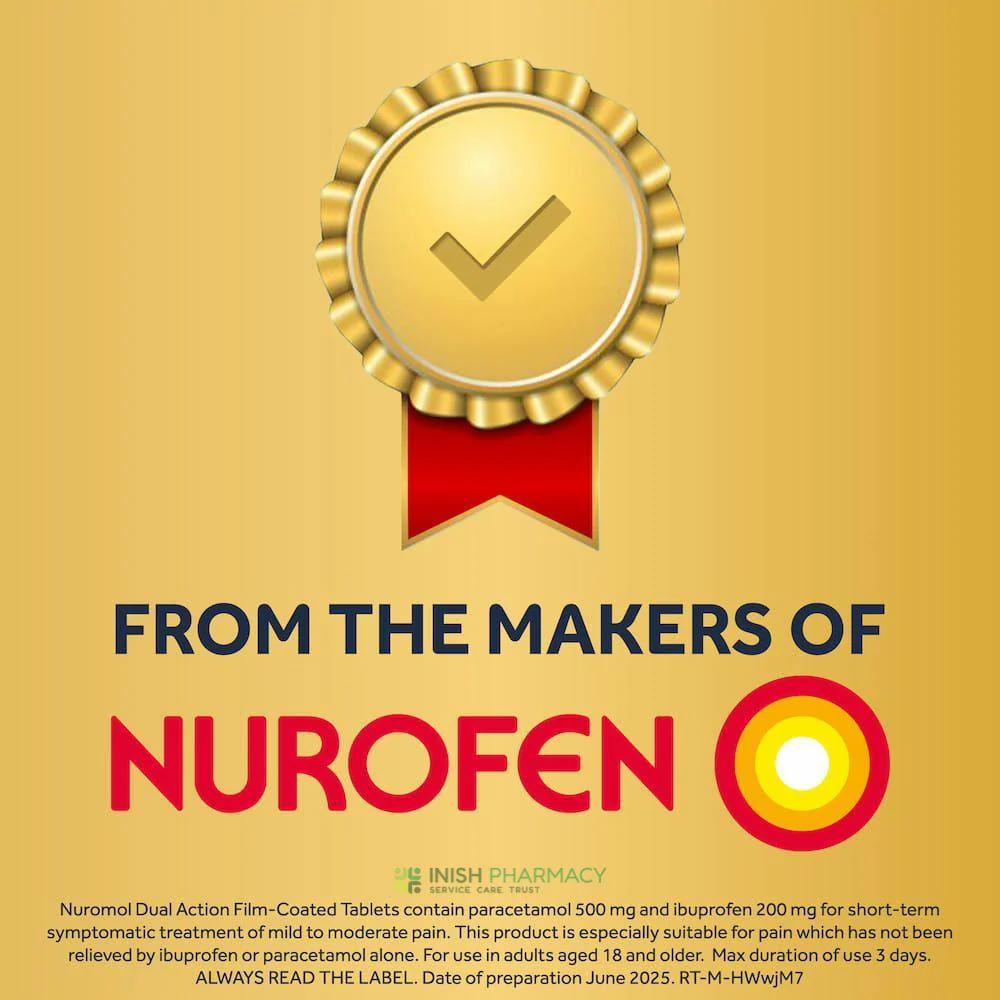 Nuromol Dual Action Pain Relief  Tablets - Image 6