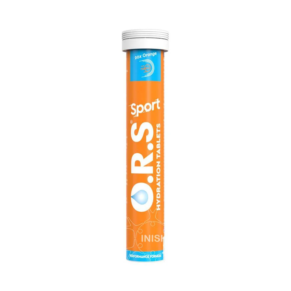 O.R.S. Sport Hydration Orange Flavour Tablets 20 Pack
