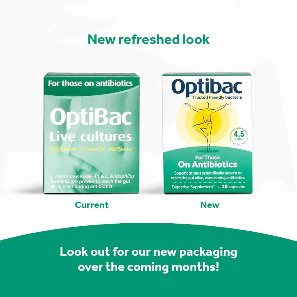 OptiBac Probiotics For Those On Antibiotics 10 Capsules - Image 5
