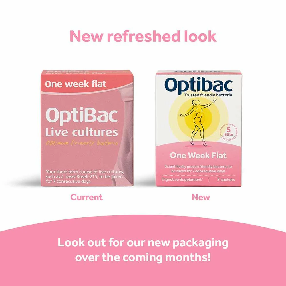 Optibac Probiotics One Week Flat 7 Sachets - Image 3