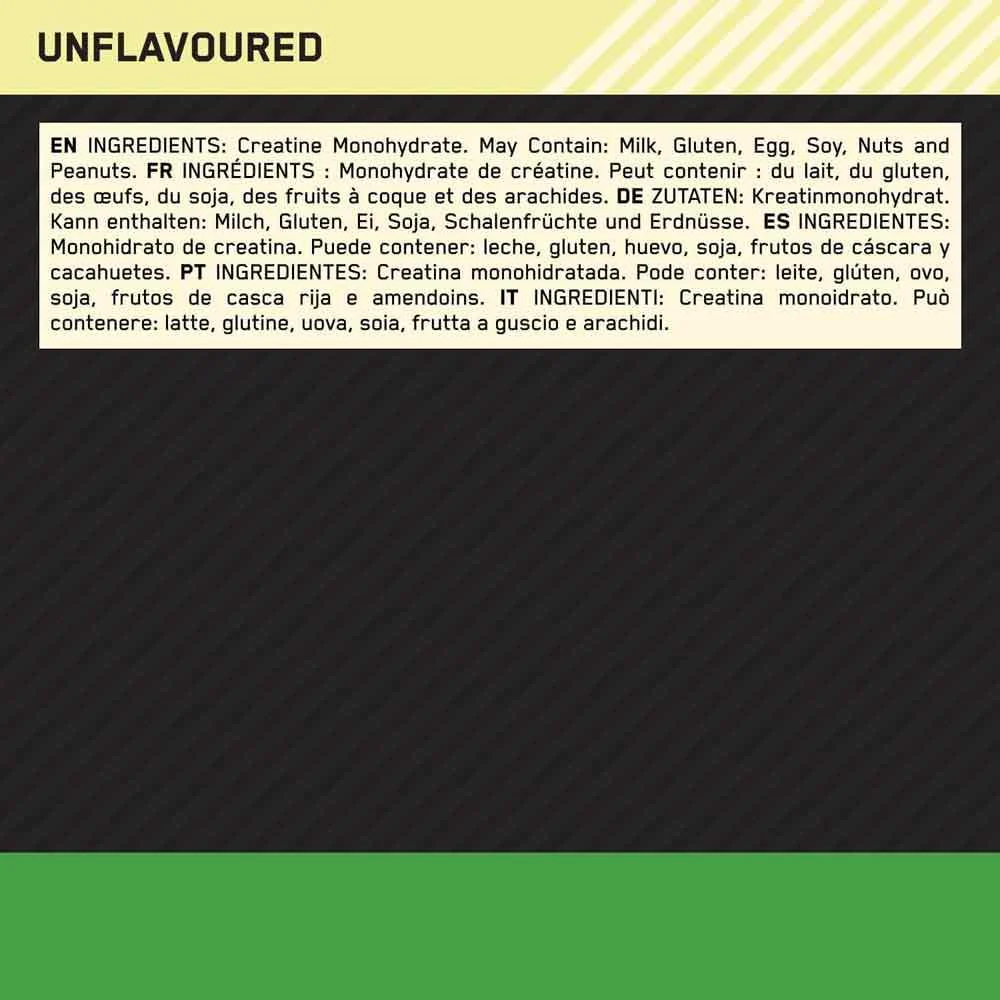 Optimum Nutrition Micronised Creatine Powder 55 Servings 187g - Image 6