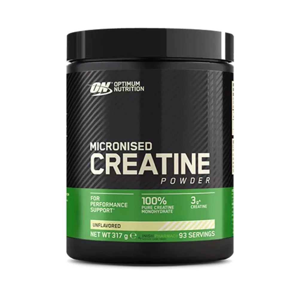Optimum Nutrition Micronised Creatine Powder Unflavoured 93 Servings 317g - Image 3