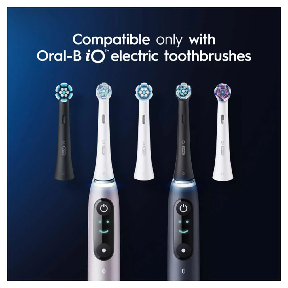 Oral-B iO Ultimate Clean Black 2ct Refill Heads - Image 6