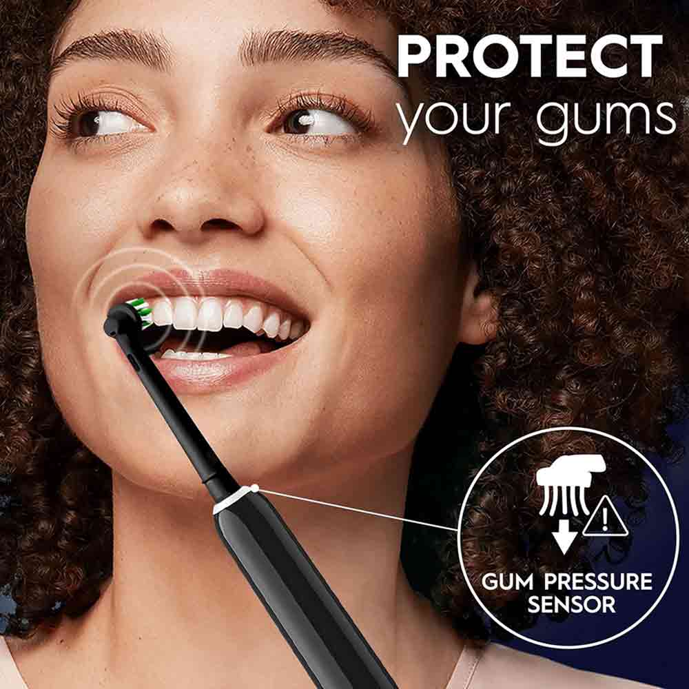 Oral B Pro 1 Series 1 Electric Toothbrush Black - Image 2