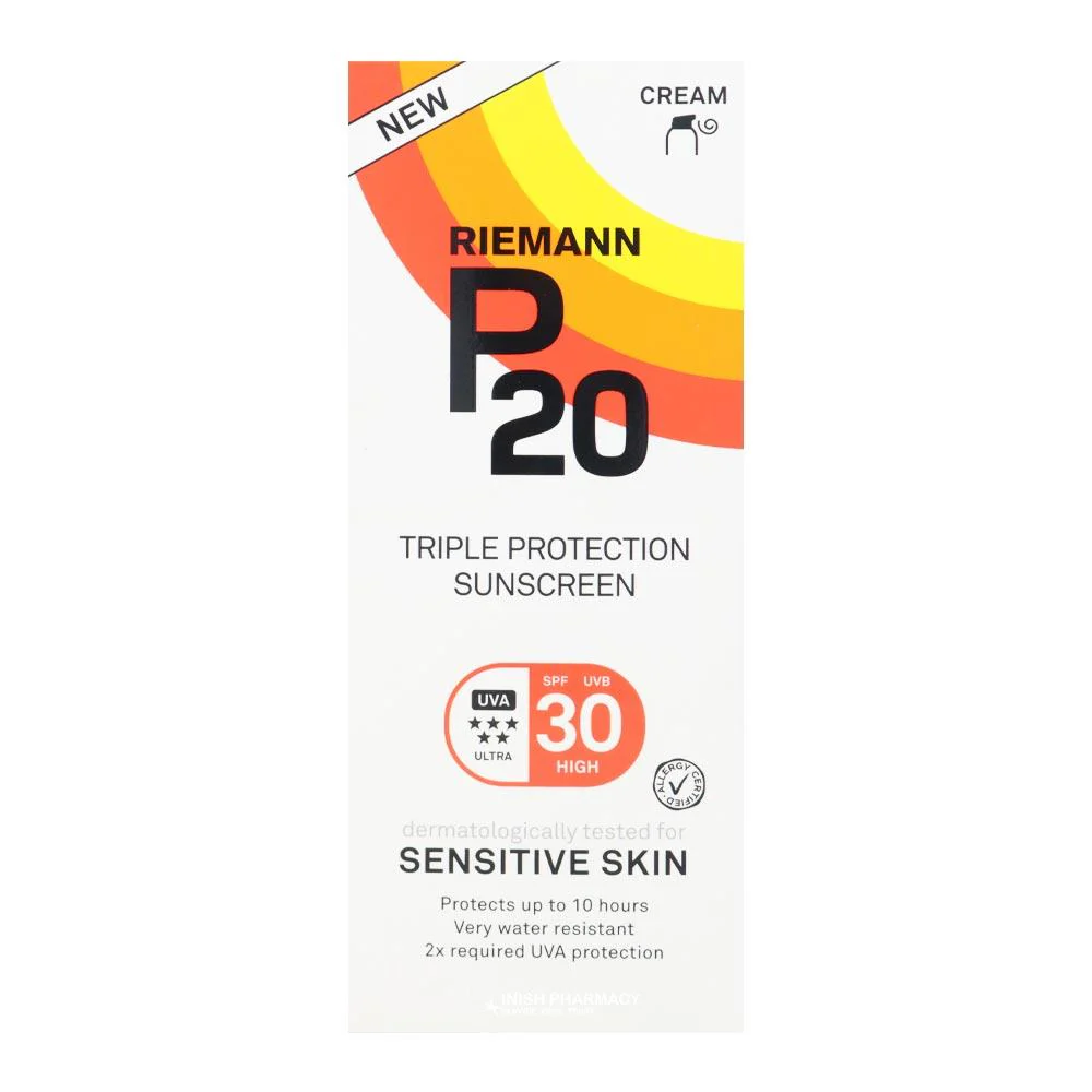 P20 Sun Protection Sensitive Skin SPF30 Cream 200ml - Image 5