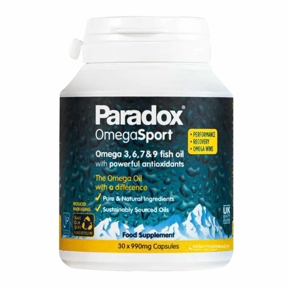 Paradox Omega Sport 990mg 30 Capsules