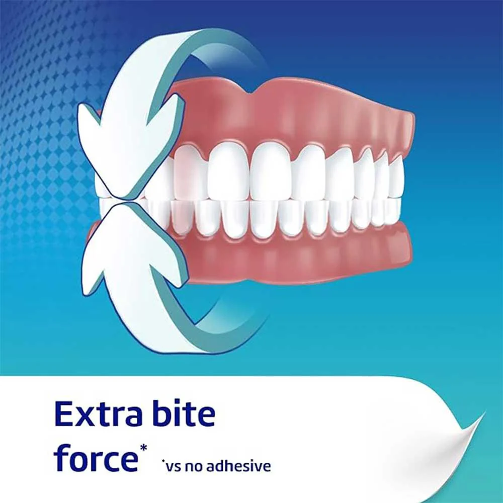 Poligrip Denture Fixative Cream Flavour Free 40g - Image 2