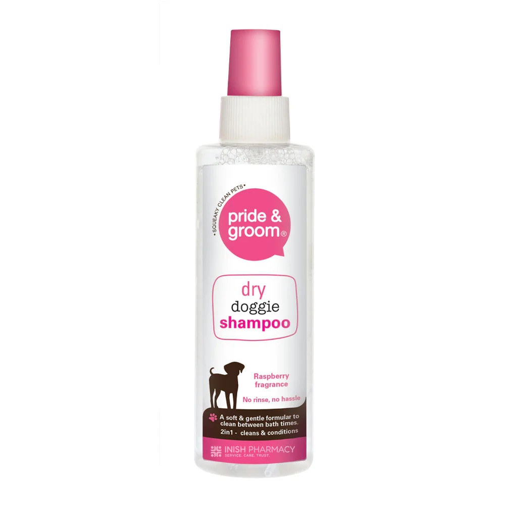Pride & Groom Dry Doggie Shampoo 200ml
