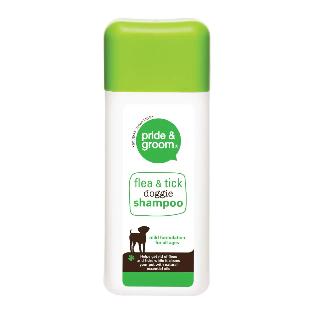 Pride & Groom Flea & Tick  Dog Shampoo 300ml