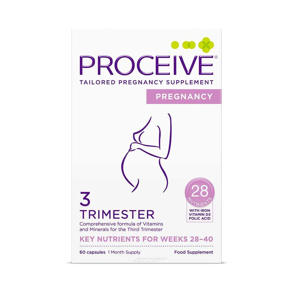 Proceive Pregnancy Third Trimester - 60 Capsules