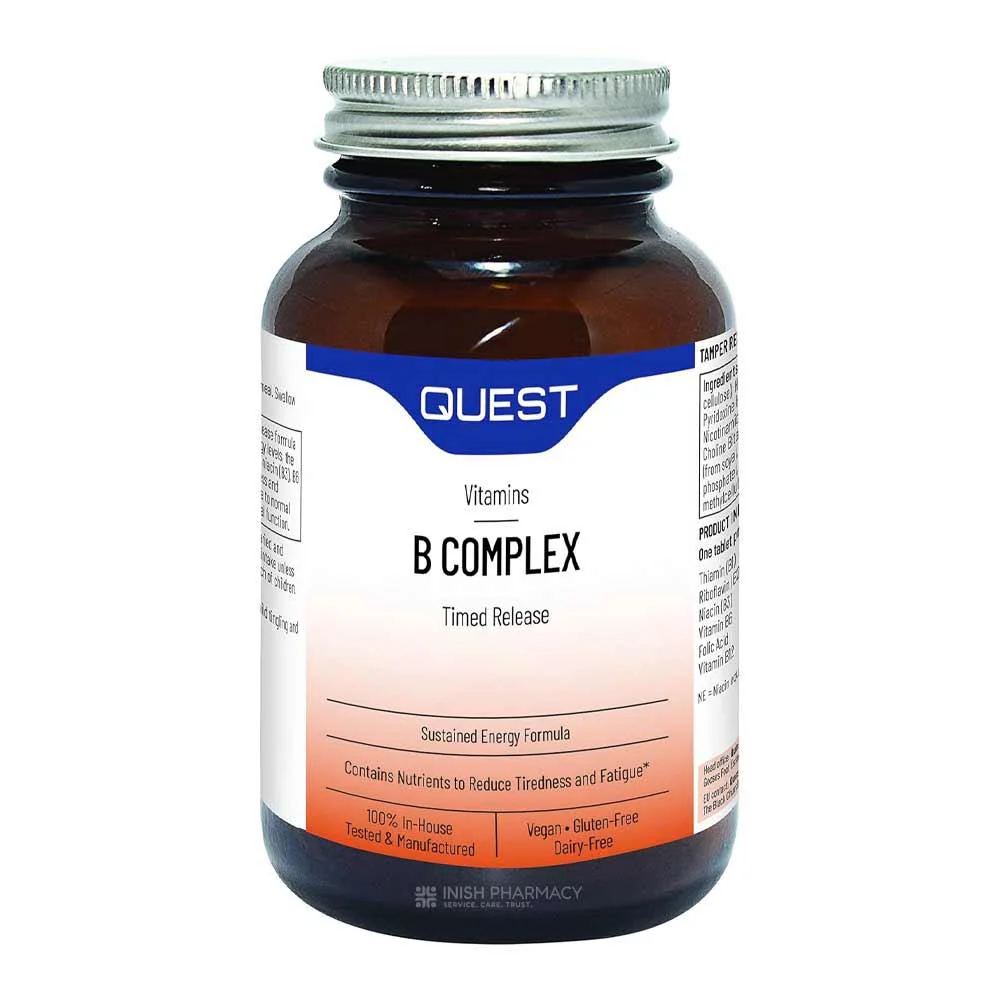 Quest B Complex Timed Release Tablets