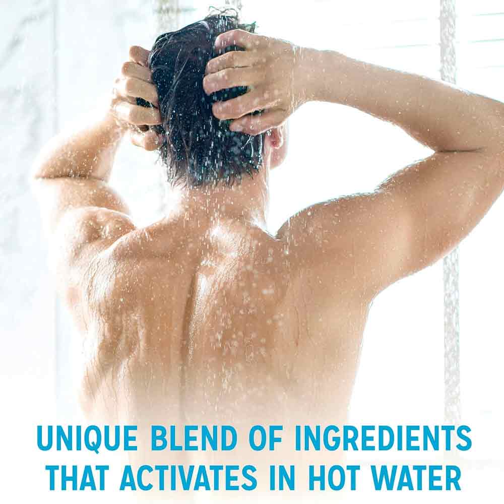 Radox Shower Feel Active Sea Salt & Lemongrass Shower Gel 225ml - Image 3