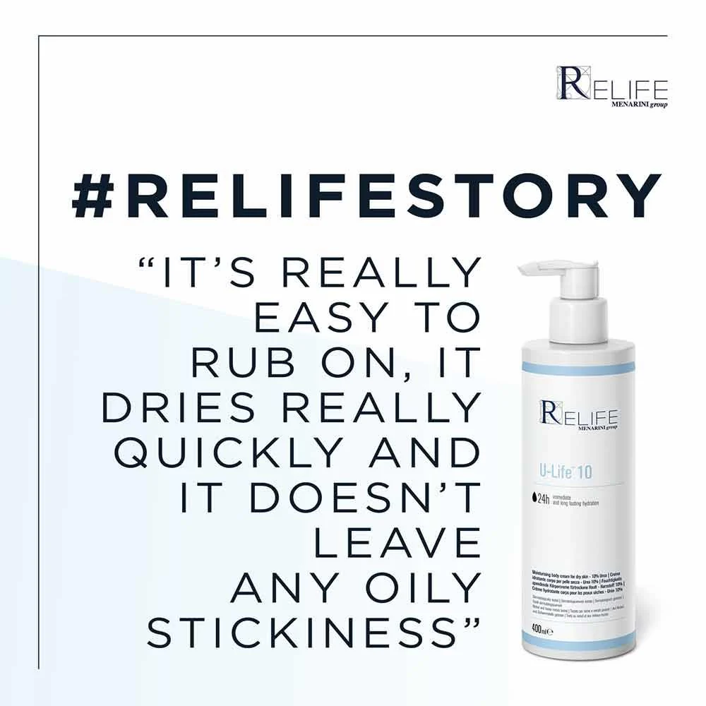 Relife U-Life 10 Moisturising Body Cream 400ml - Image 2