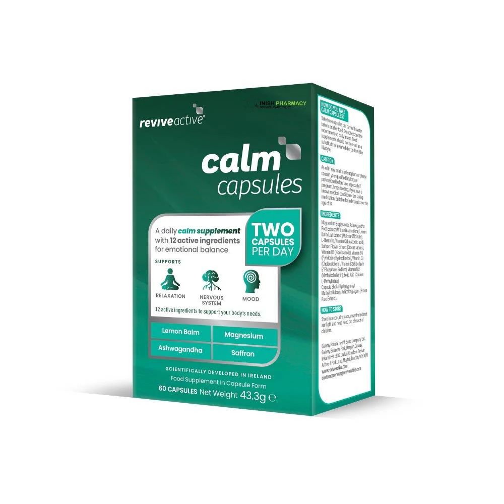 Revive Active Calm Capsules 60 Pack - Image 7