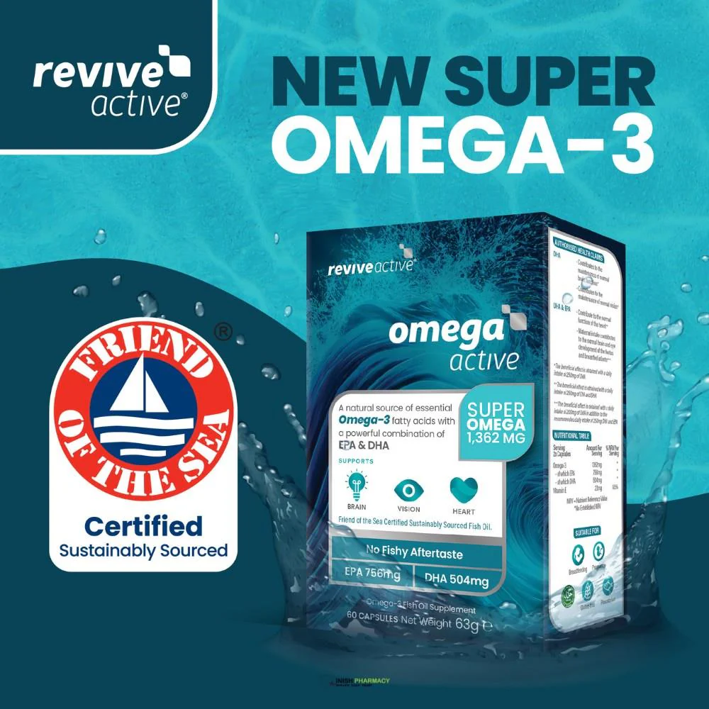 Revive Active Omega Active Super Omega 60 Pack - Image 6