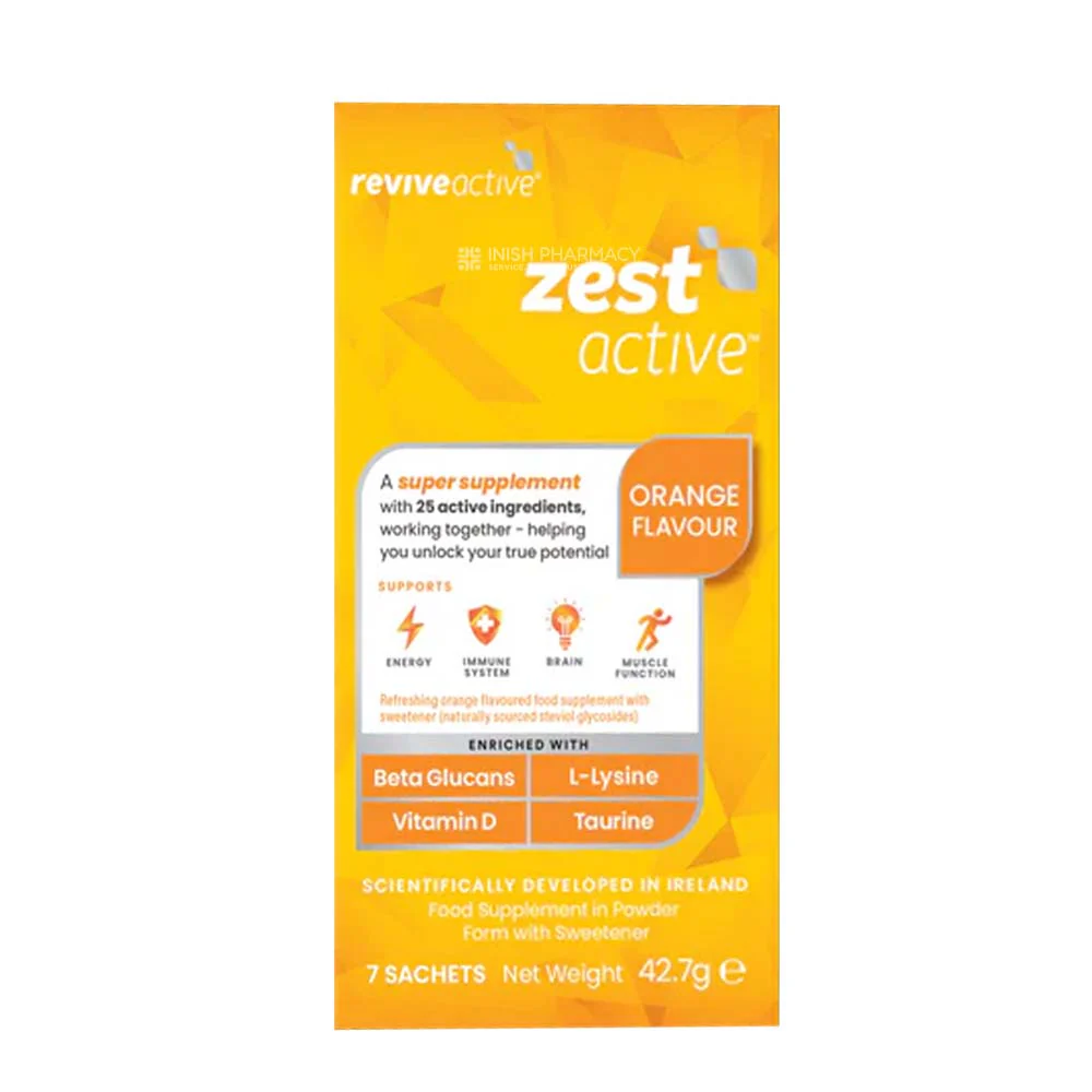 Revive Active Zest Active Food Supplement 7 Sachets