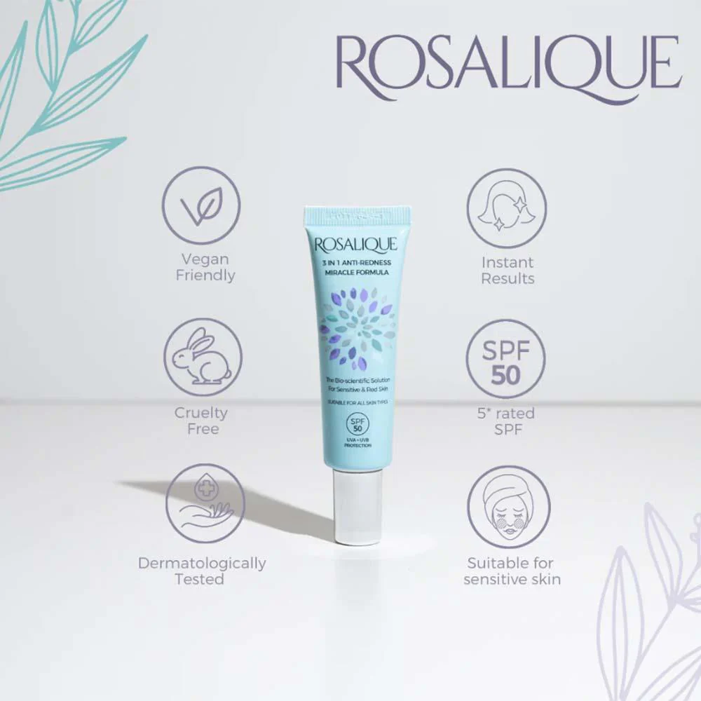 Rosalique 3-in-1 Anti-Redness Miracle Formula SPF50 - Image 2