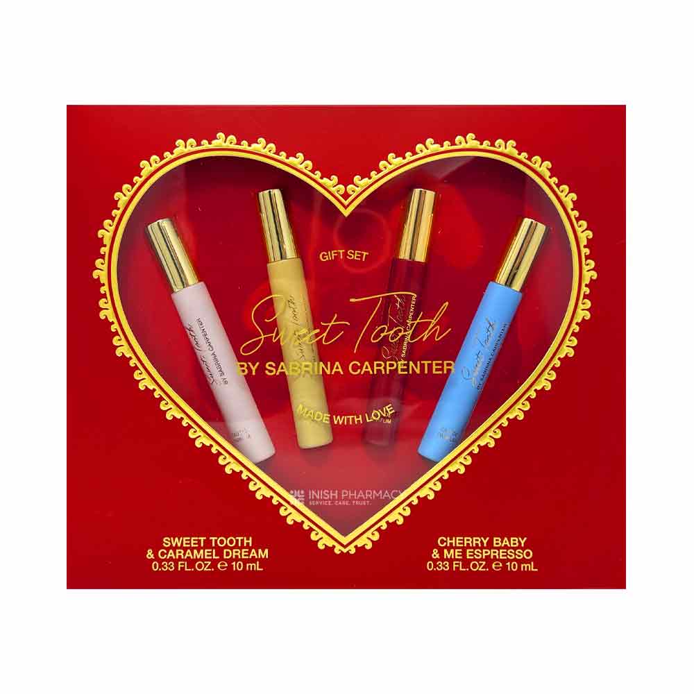 Sabrina Carpenter Sweet Tooth 4 Piece Travel Set