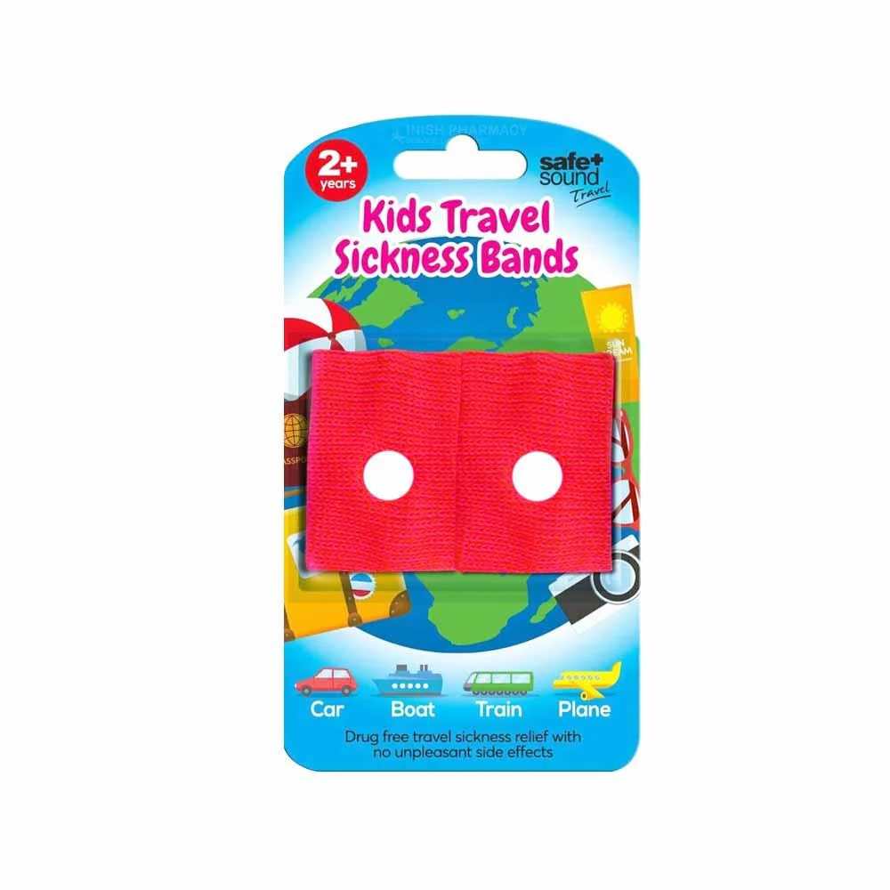 Safe & Sound Kids Travel Sickness Bands 2 Years+ 2 Pack - Image 2