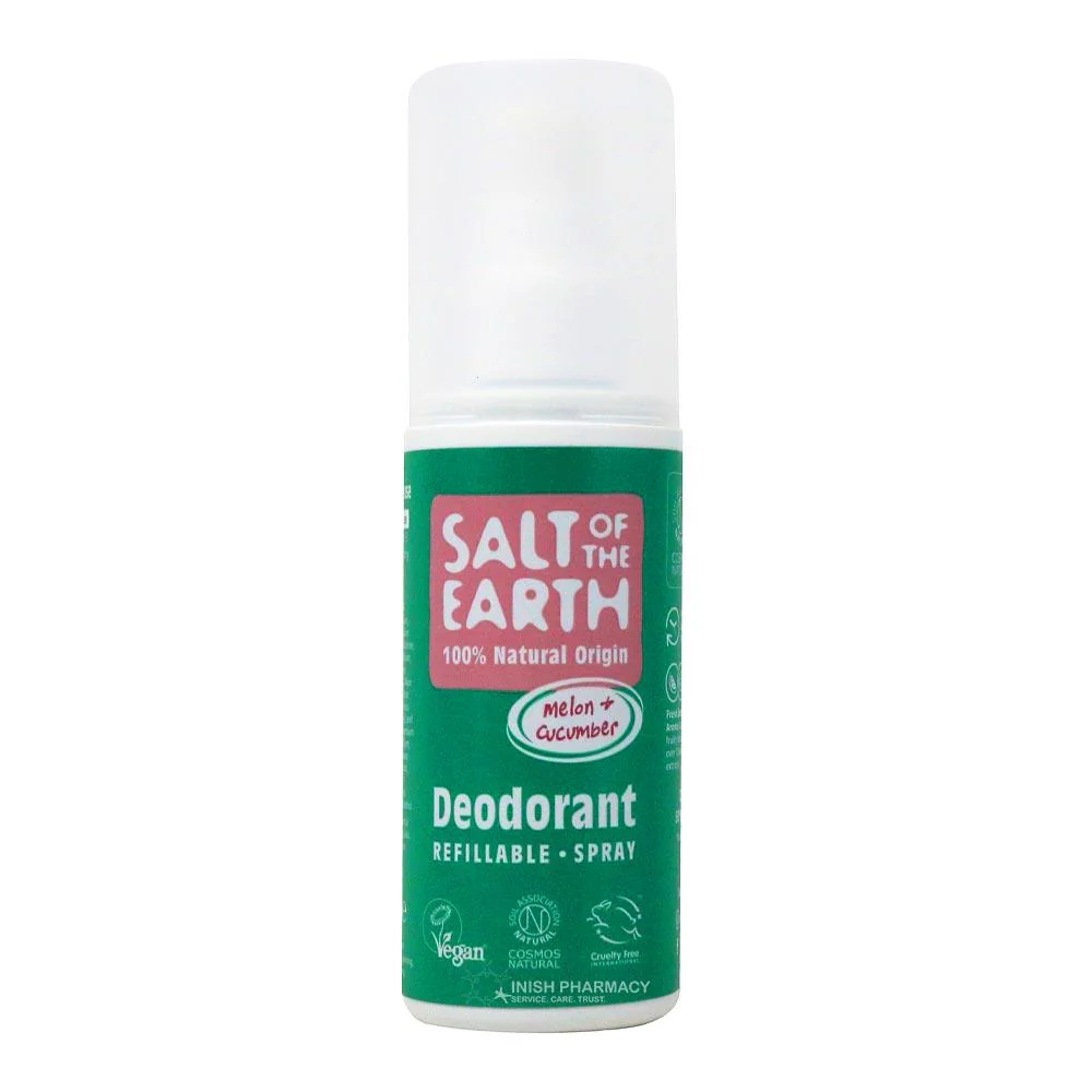 Salt of the Earth Pure Aura Melon & Cucumber Natural Deodorant 100ml