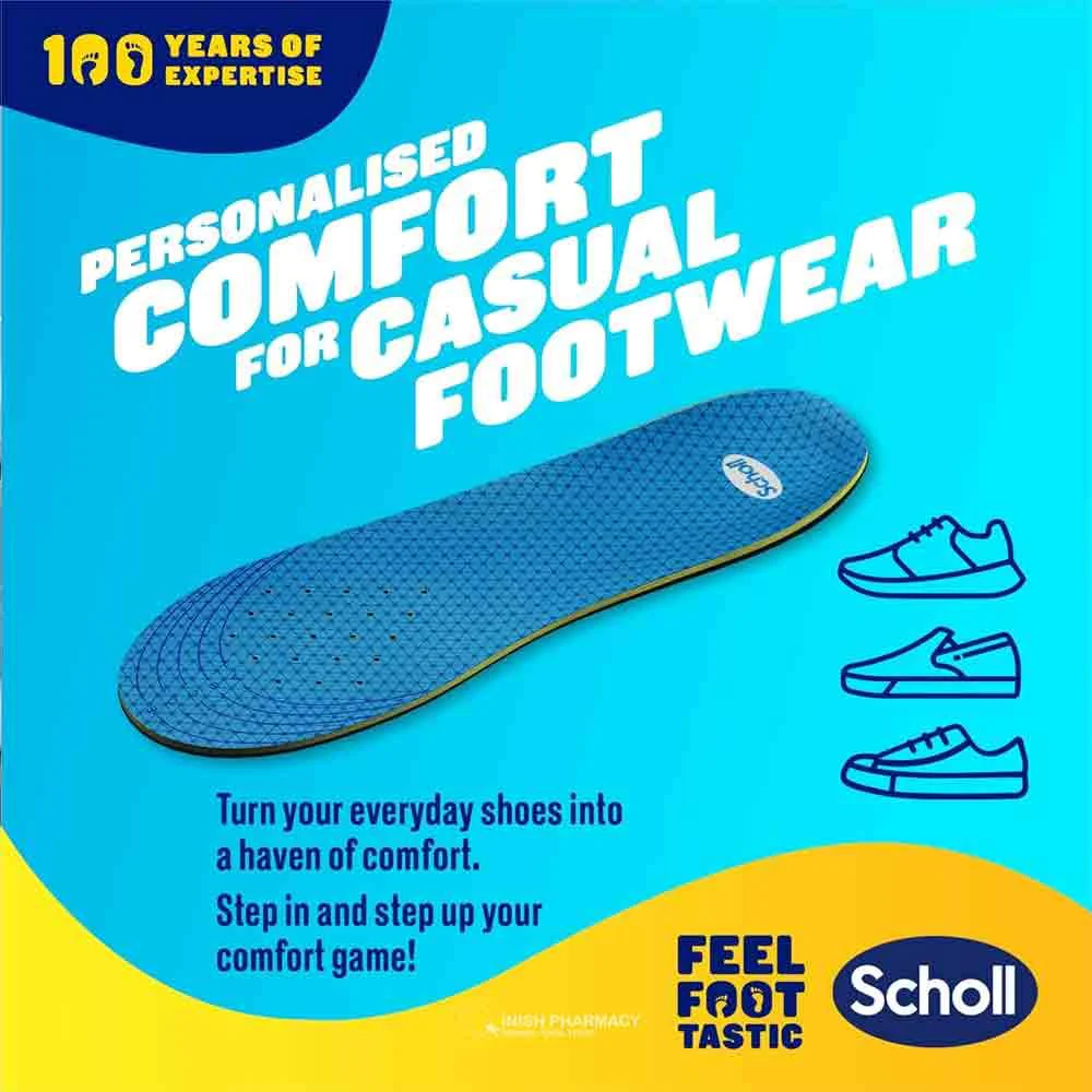 Scholl Gel Activ Casual Insoles 1 Pair - Large - Image 3