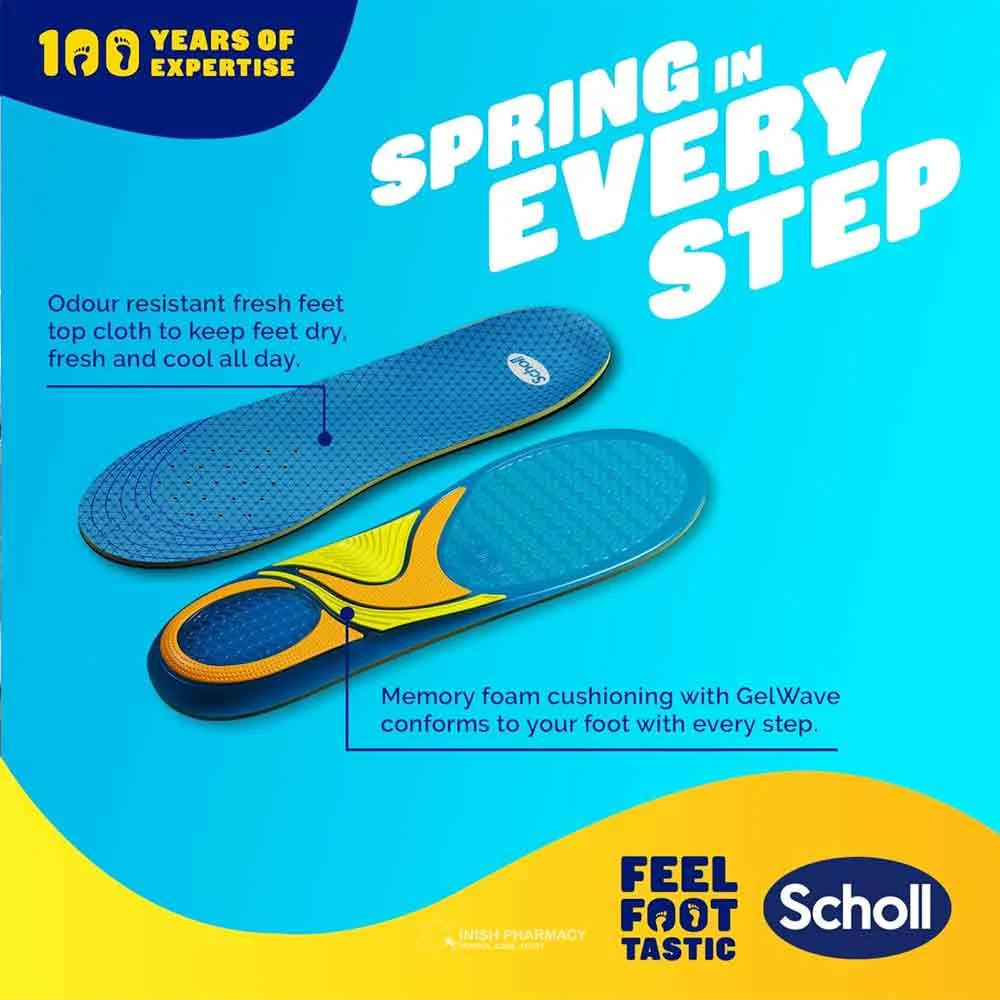 Scholl Gel Activ Casual Insoles 1 Pair - Large - Image 5