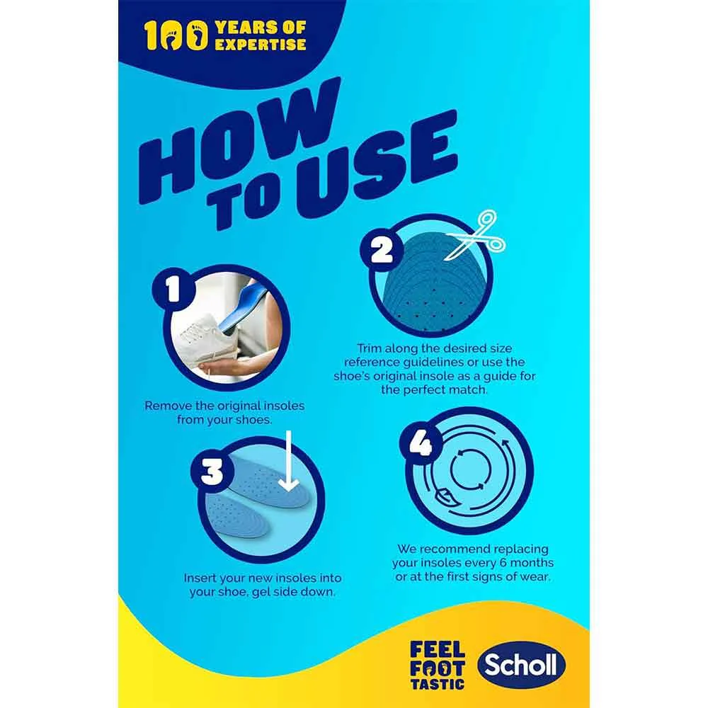 Scholl Gel Activ Work &  Boot Insoles - Image 6