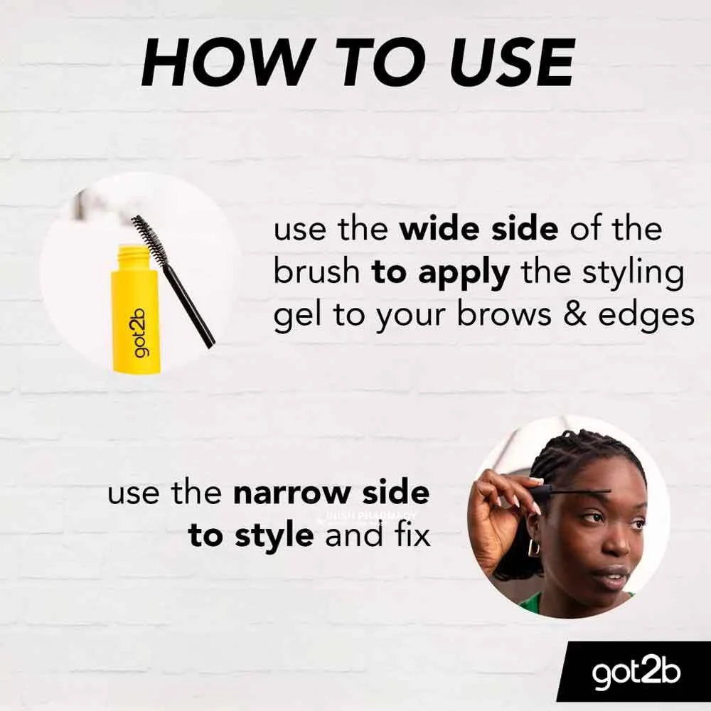 Schwarzkopf Got2b Glued 4 Brows & Edges 2in1 Gel - Image 3