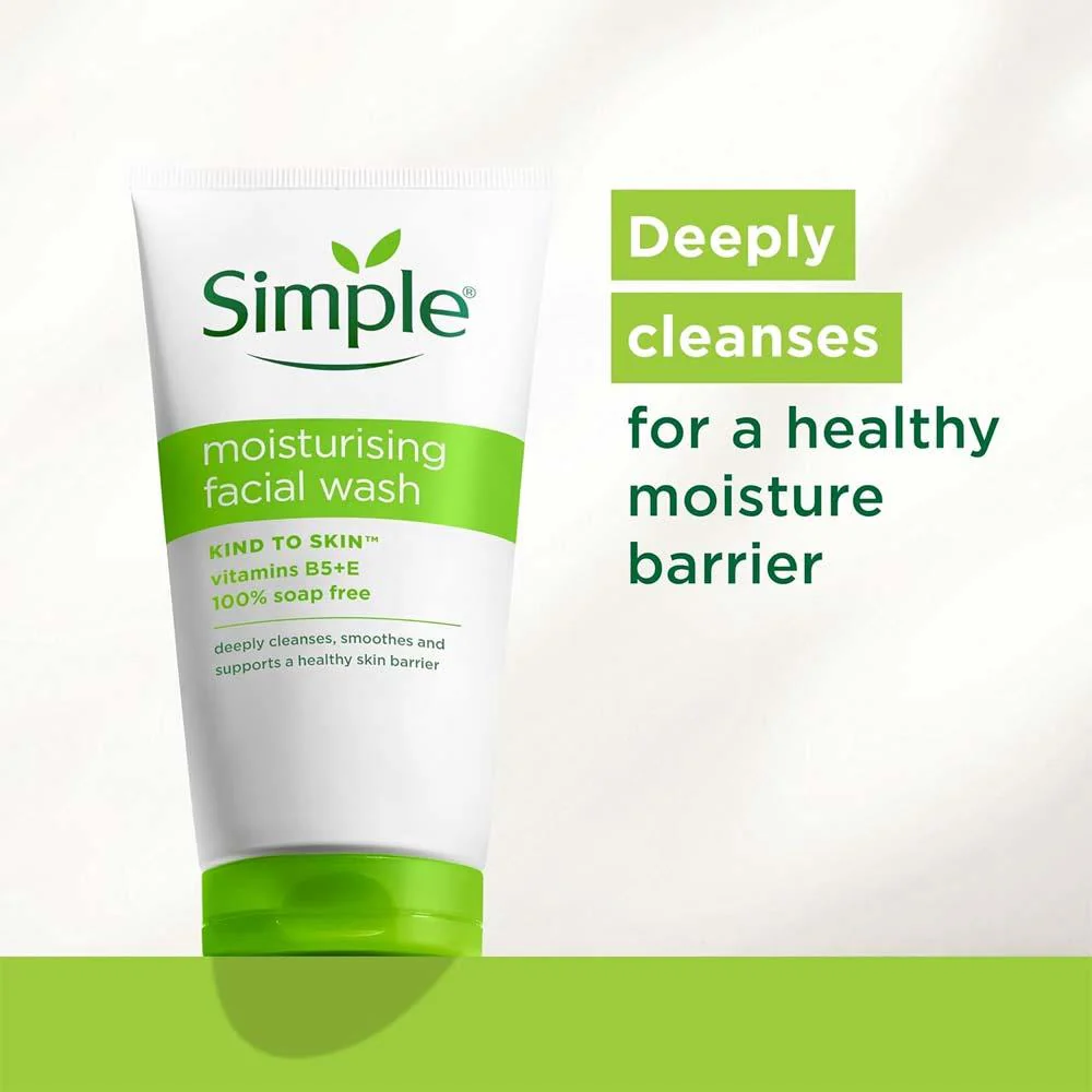 Simple Travel Facial Wash Gel 50ml - Image 2