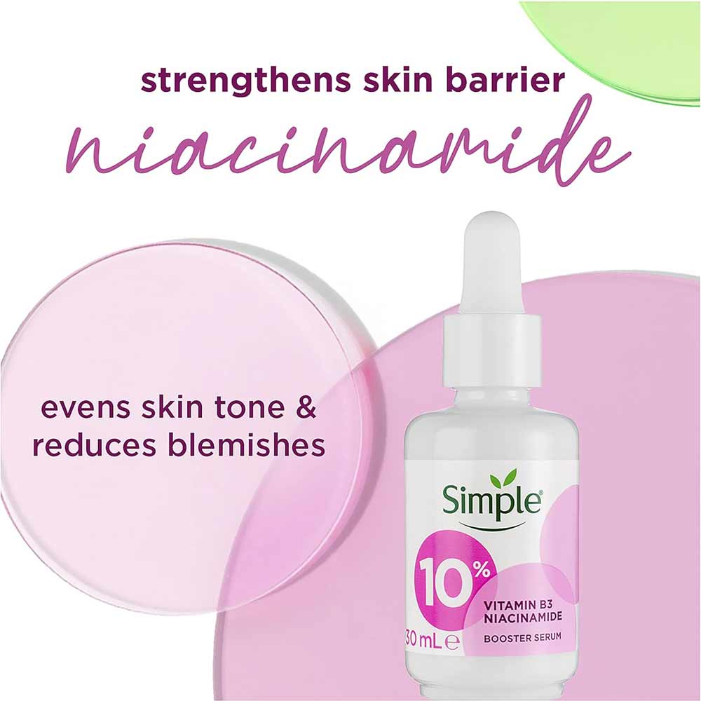 Simple Vitamin B3 and Niacinamide Booster Serum 30ml - Image 2