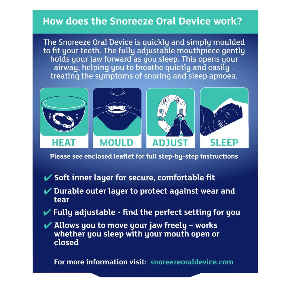 Snoreeze Snoring Relief Oral Device - Image 2