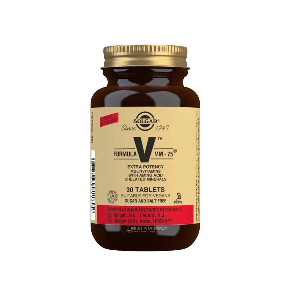 Solgar Formula VM-75 30 Tablets