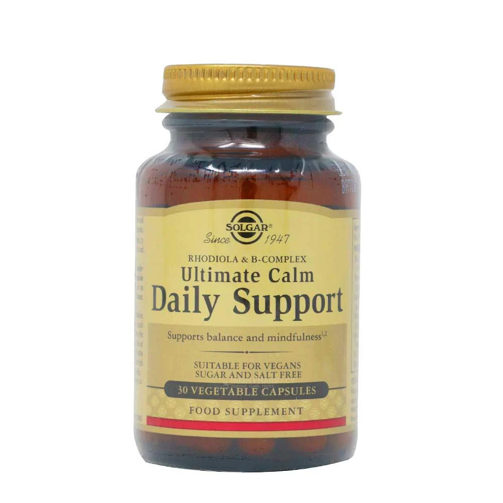 Solgar Ultimate Calm Daily Support 30 Capsules - Image 2