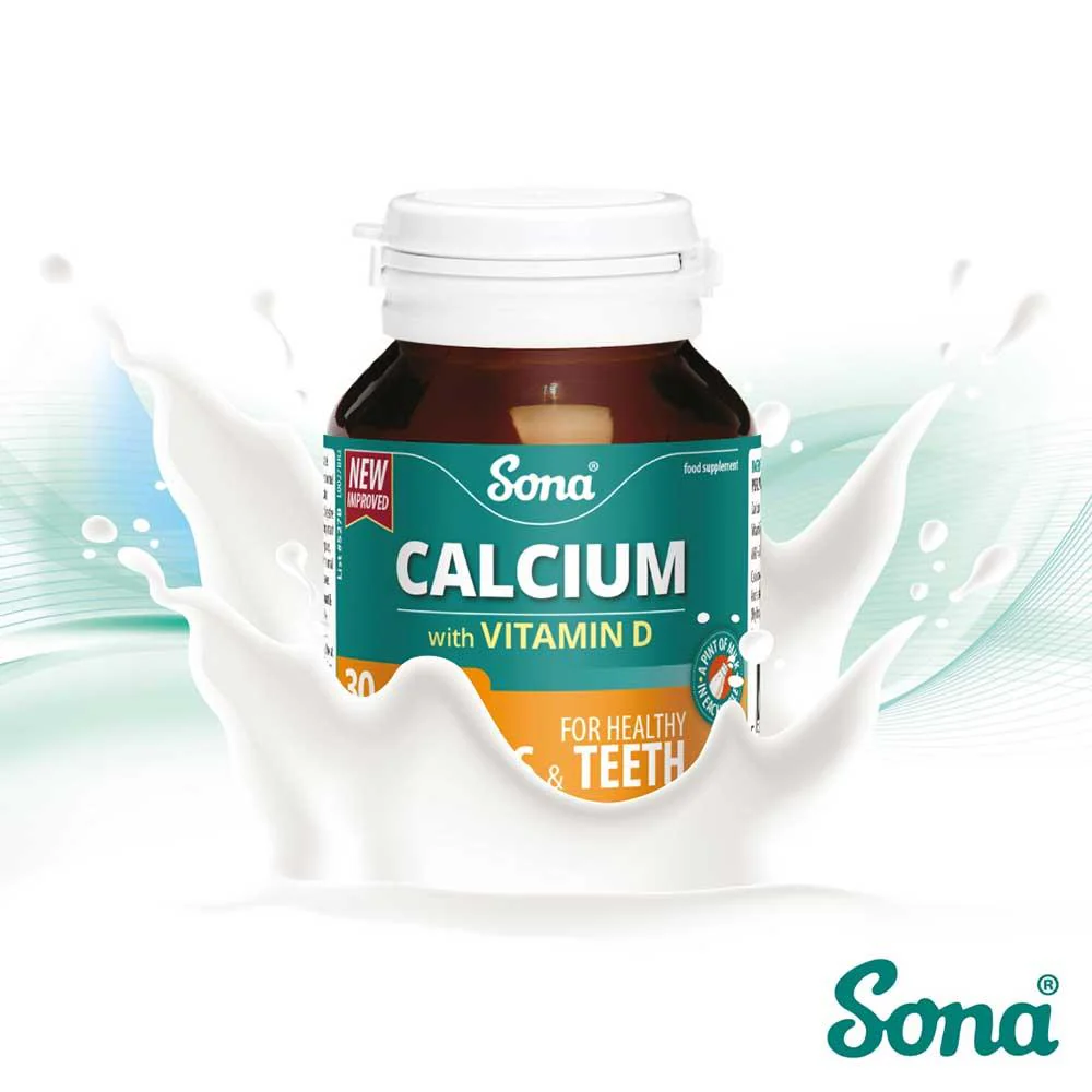 Sona Calcium Complete 60 Tablets - Image 2
