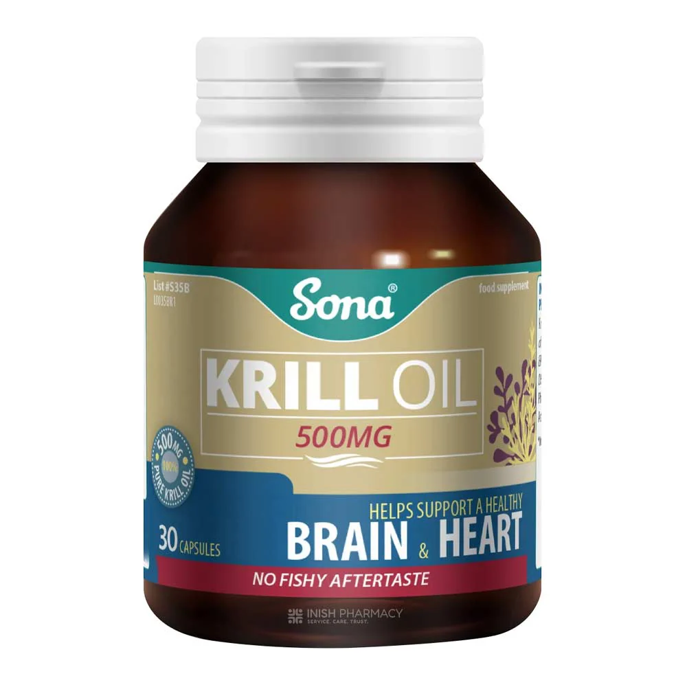 Sona Extra Strength Krill Oil 30 Capsules